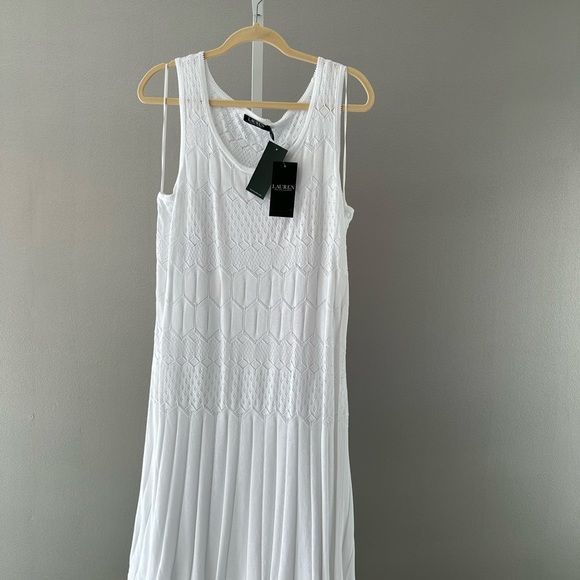 NWT Ralph Lauren White summer dress - Picture 2 of 3